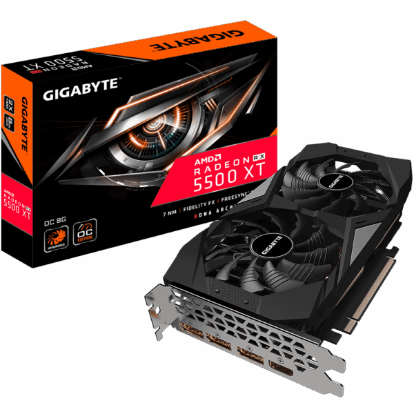 Gigabyte Radeon™ RX 5500 XT OC 8G