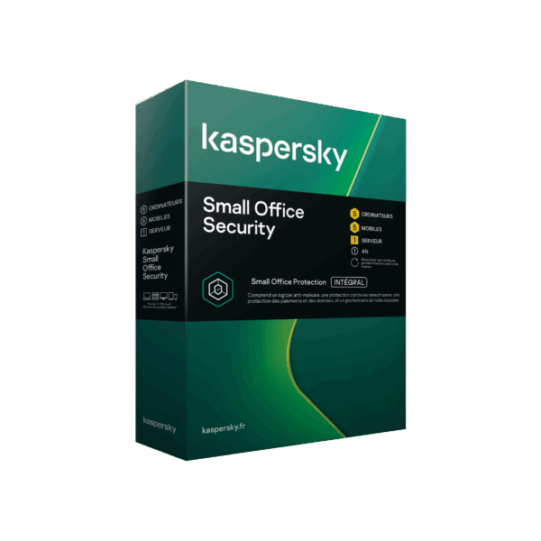 Kaspersky Small Office Security - 10 Postes - 1 Serveur - 1An