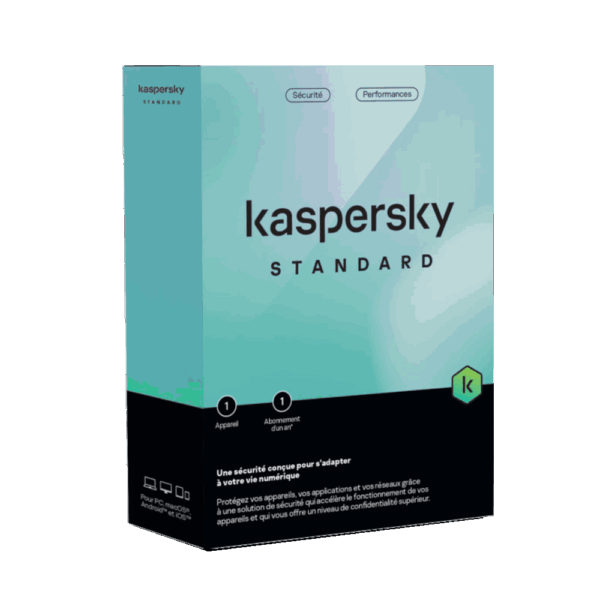 Kaspersky Standard - 1 Poste - 1 An